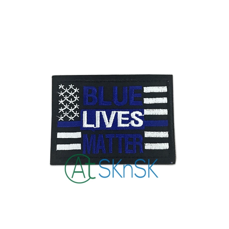 1Set/veľa Modrá Žije Ohľadu na Výzvu na Mince+Patch Brániť Životy Amerických policajtov V Pamäti Hrdinov Darček