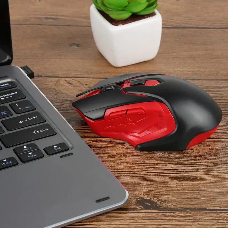 2.4 Ghz Wireless Mouse Draadloze Optische Mui Balíky Hráč Nieuwe Hra Draadloze Muizen Splnené Voor Pc Herné Notebooky