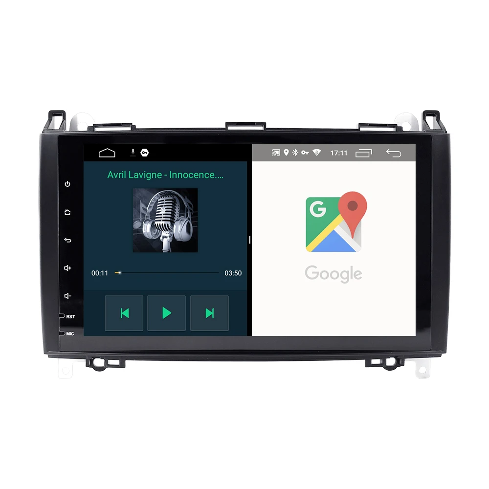 2 Din Android 9.0 Auto Multimediálny Prehrávač Na Mercedes Sprinter Vito W639 W245 Benz Viano B200 W169 B170 W209 Rádio GPS Navi DSP