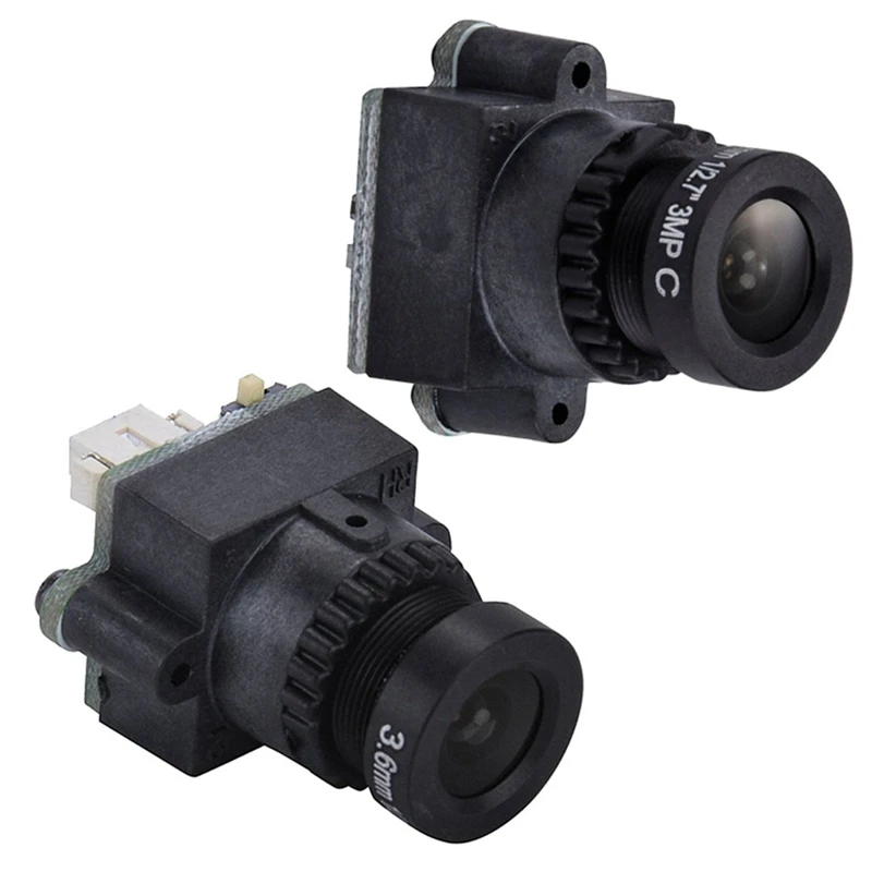2 Ks 1000TVL FPV Kamera širokouhlý Objektív CMOS NTSC PAL pre QAV250 Multicopter, 3.6 Mm a 2.8 Mm