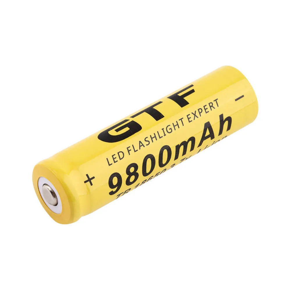 2 ks/veľa Kvalitných 9800mAh 3,7 V 18650 Lítium-iónové batérie Dobíjacie Batérie Pre Baterku Pochodeň doprava Zadarmo