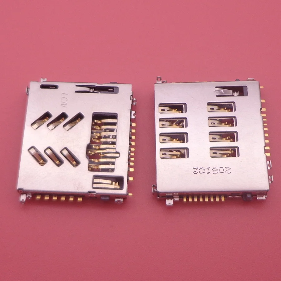 2 KS/VEĽA Originálne nové pre ZTE Blade V6 čítačkou SIM kariet Držiteľ Zásobník Slot konektor konektora na základnej doske