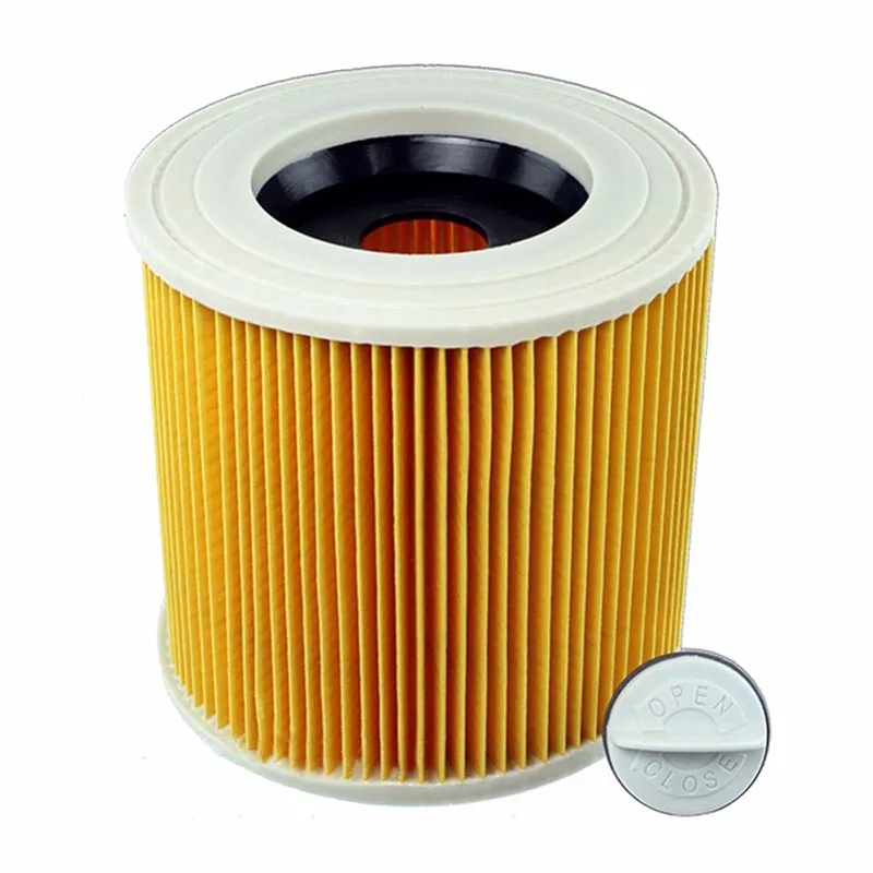 2 ks vzduchu, prachové filtre pre Vysávače Karcher časti Kazety HEPA Filter WD2250 WD3.200 MV2 MV3 WD3 karcher filter časti