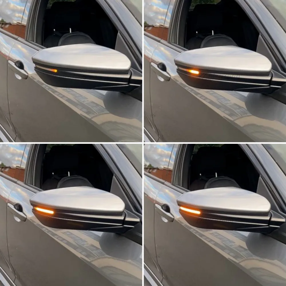 2 kusy LED Dynamický Blinker Sekvenčné Bočné Zrkadlo Indikátor Zase Signál Svetlo Na Honda Civic MK X MK10 10. FC FK 2016-2020
