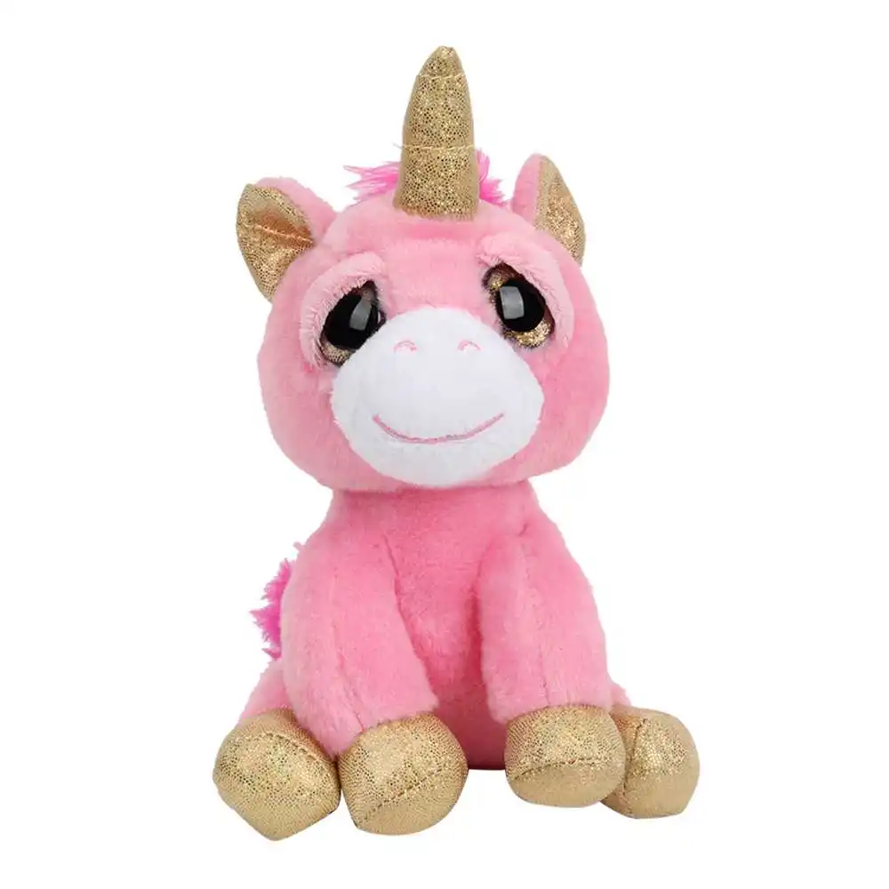 20 cm Kvalitné hračky ružový Pegasus Unicorn Plyšové Vypchaté Zvieratá Zbierku Deti Darčeky zvieratá narodeniny, Vianočné Darčeky