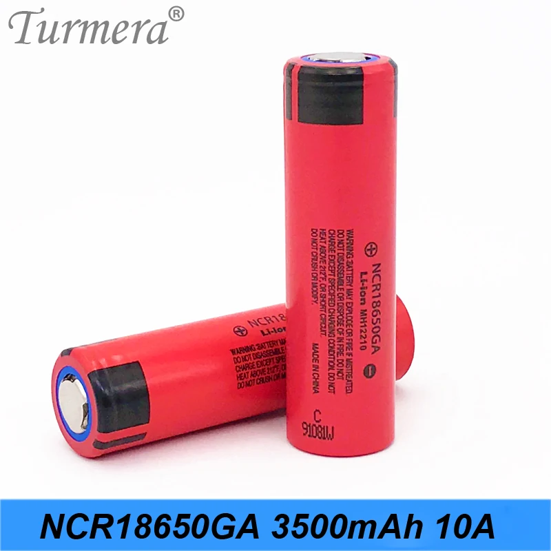 2019 Pôvodné 18650 Batéria 3500mah NCR18650GA 10a 3.6 V, Batérie pre Panasoniic baterka bicykli batériu používať turmera