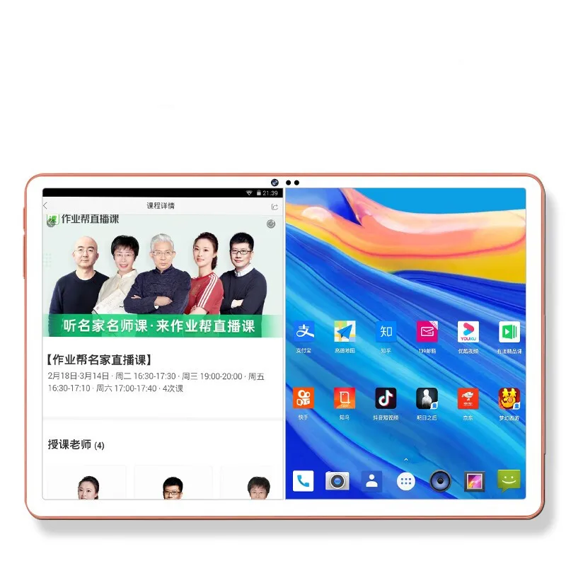 2020 10.6 Palcový phablet PC 10 Deco Core, 4GB RAM, 128 gb 64 gb ROM 4G LTE Hovoru 13MP Fotoaparát 5G wifi tablet Android tableta 8.0