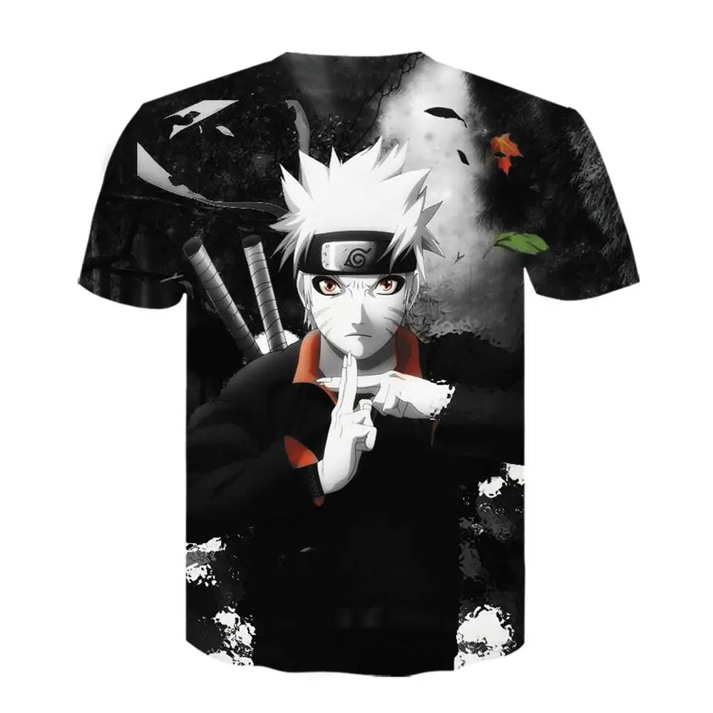 2020 najnovší dizajn má osobnosť 3DT tričko Naruto pánske tričko bežné kolo krku T Japonské anime oblečenie T-shirt XS-6XL