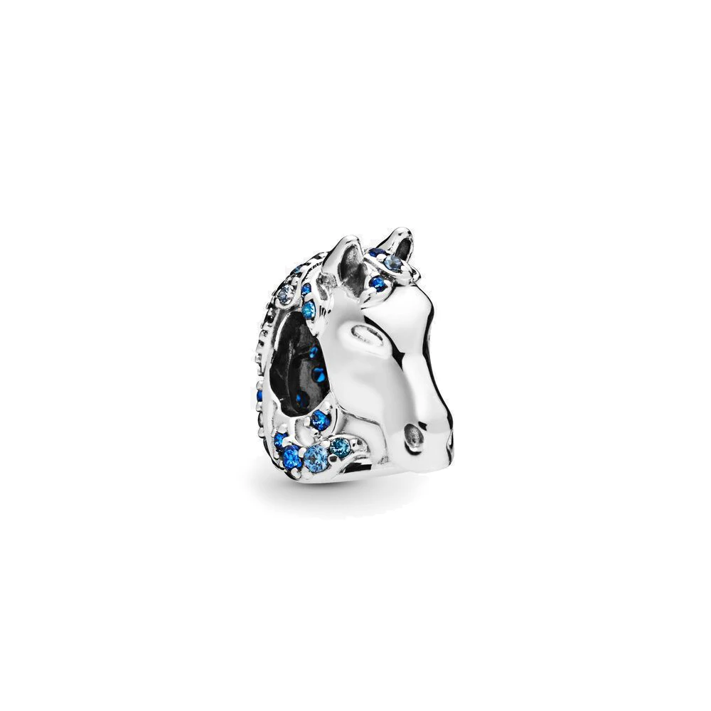 2020 Nové 925 Sterling Silver Korálky Zmraziť Nokk Kôň Charms fit Pôvodné Pandora Náramky Ženy DIY Šperky