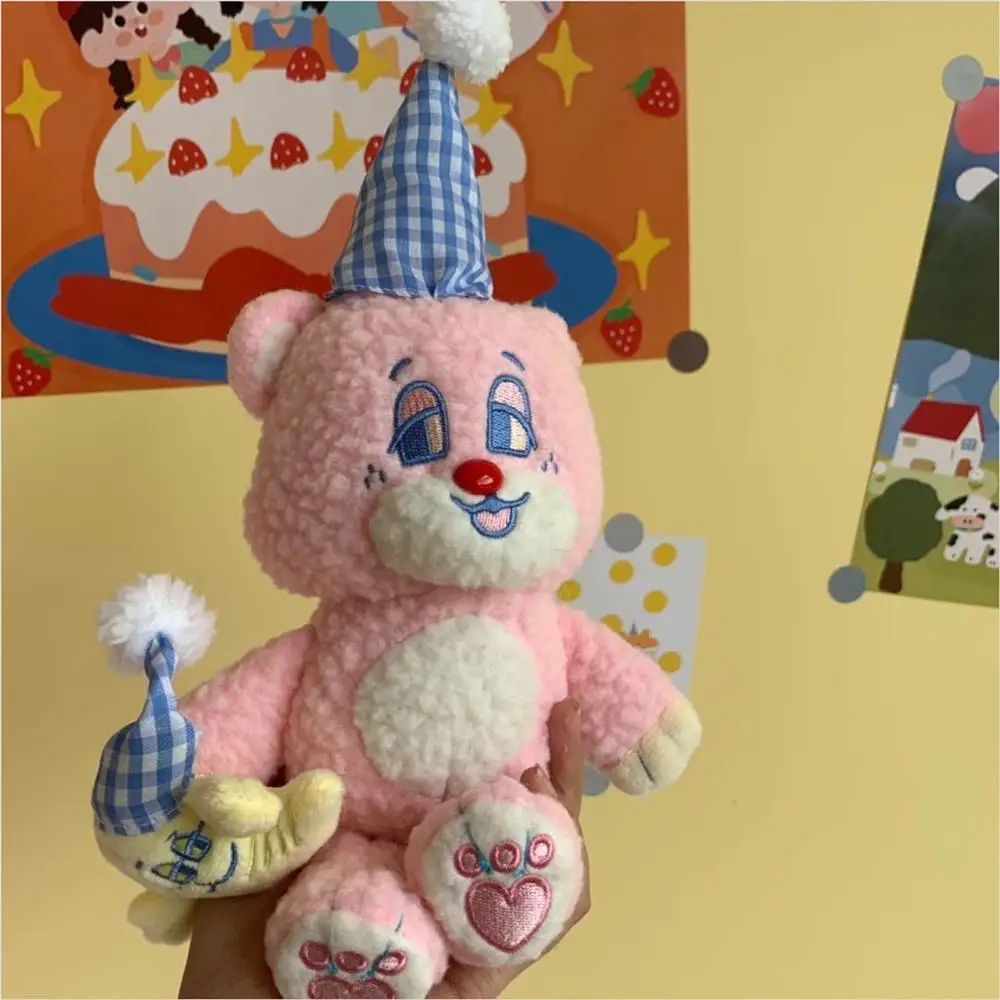 2020 Nové Kawaii Medveď Plyšové Hračky 20 cm Mäkké Ružové Plyšové zvieratko Plyšové Bábiku Baby Sprevádzať Vianočné Hračky Pre Deti Darček k Narodeninám