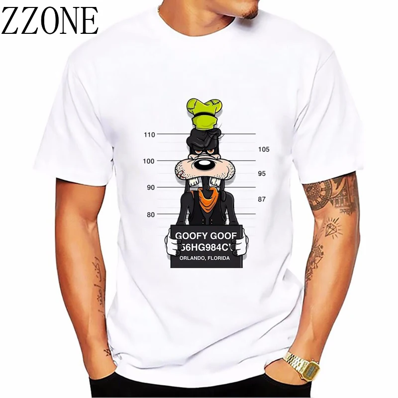 2020 Nové Kreslené Dog T shirt Muž Kreslená Myš Bežné Vrchole Letné Kolo Krku Tričko, Pohodlné Mäkké Tlač Hip-hop T-shirt