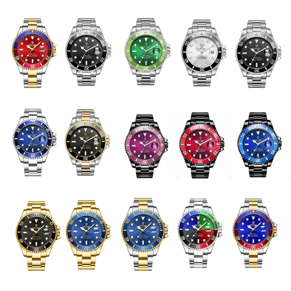 2020 Tevise Top Značky Luxusné Muži Mechanické Hodinky Automatic nepremokavé Ocele, Quartz náramkové hodinky Mužov Relogio Masculino 2020