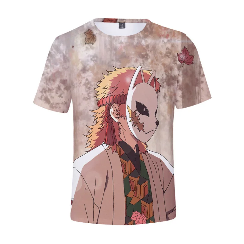 2020 Trendy Démon Vrah Kimetsu Č Yaiba 3D Vytlačené T-shirt Muži Ženy Anime Štýlu Streetwear Tričko Hip Hop Unisex tričko Topy