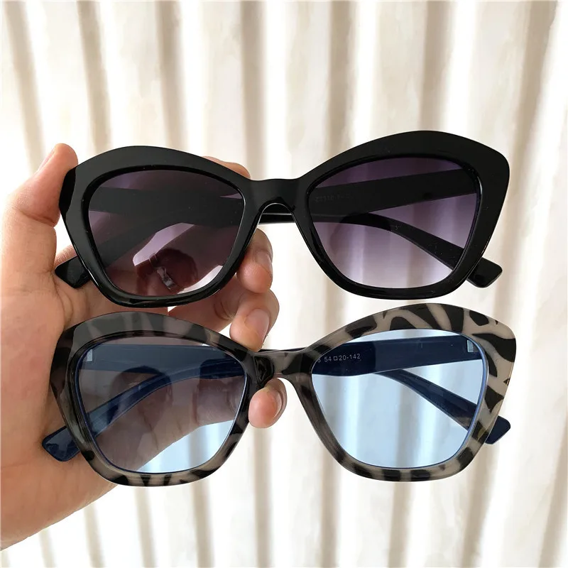 2021 Cat Eye Slnečné Okuliare Farba Trend Slnečné Okuliare Street Fashion Ženy Dovolenku Na Pláži Slnečné Okuliare