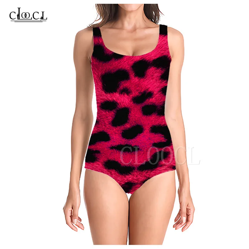 2021 Módne Leopard Sexy dámske jednodielne Plavky, Športové oblečenie, plavky 3D Tlač Dievča Dámy Letné Beach Plavky Plávanie