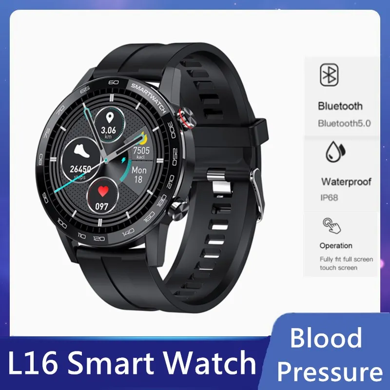2021 Trend L16 Smart Hodinky Vodotesné IP68 Smart Hodinky 360*360 EKG, Krvného Tlaku, Srdcovej frekvencie Tracker Športové Fitness Smartwatch