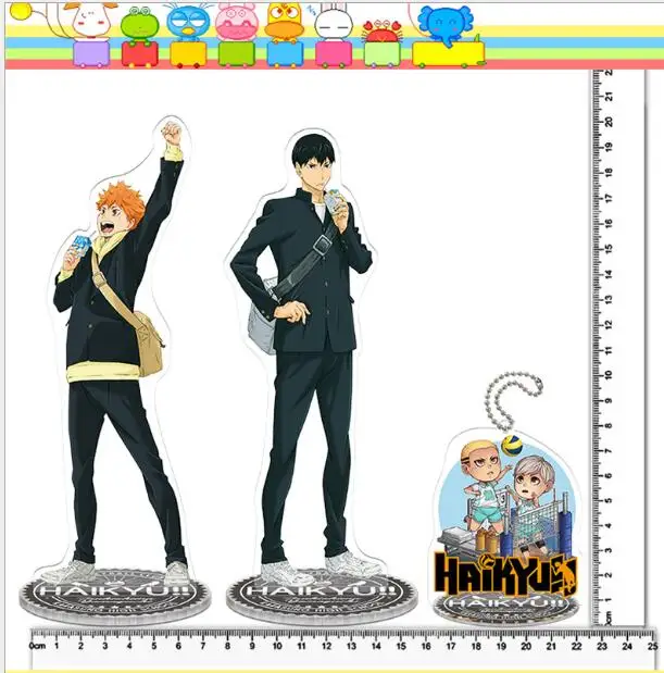 21 cm Japonské anime obrázok haikyuu Anime Akrylový Stojan Model Hračky Akcie Obrázok Prívesok hračka darček