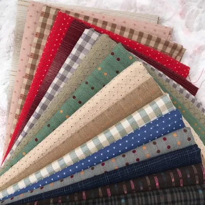 23x33cm 11Piece Polychromatické Najlacnejšie Japonský Prvý Farbivo Umyté Textílie, Šitie Dol DIY Látkové Koberčeky Bavlna Bábika Handričkou