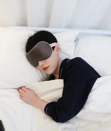 3 farby xiao youpin hodváb double-potiahnutá očná maska teplej a studenej očná maska pary hydratačný vhodné pre ryža domov spať smart