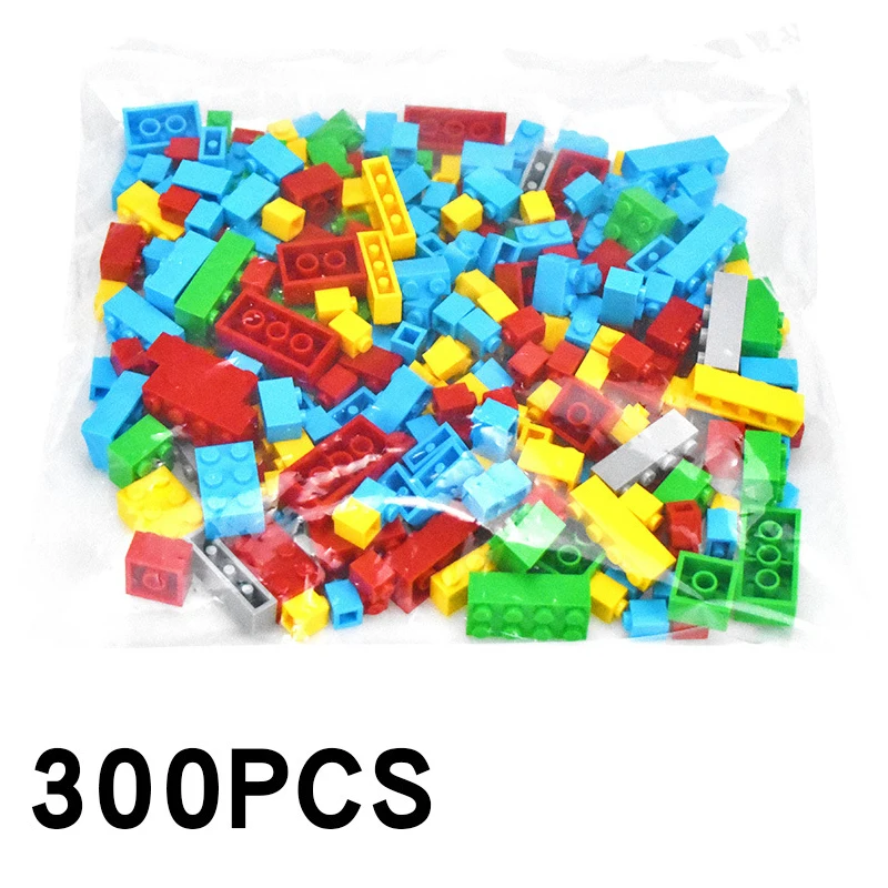 300pcs 500pcs 1000 Ks Stavebné Bloky Sady Mesto DIY Tvorivé Tehly Kompatibilné Tehly Vzdelávacie Deti Hračka Bloky Darček Pre Lego