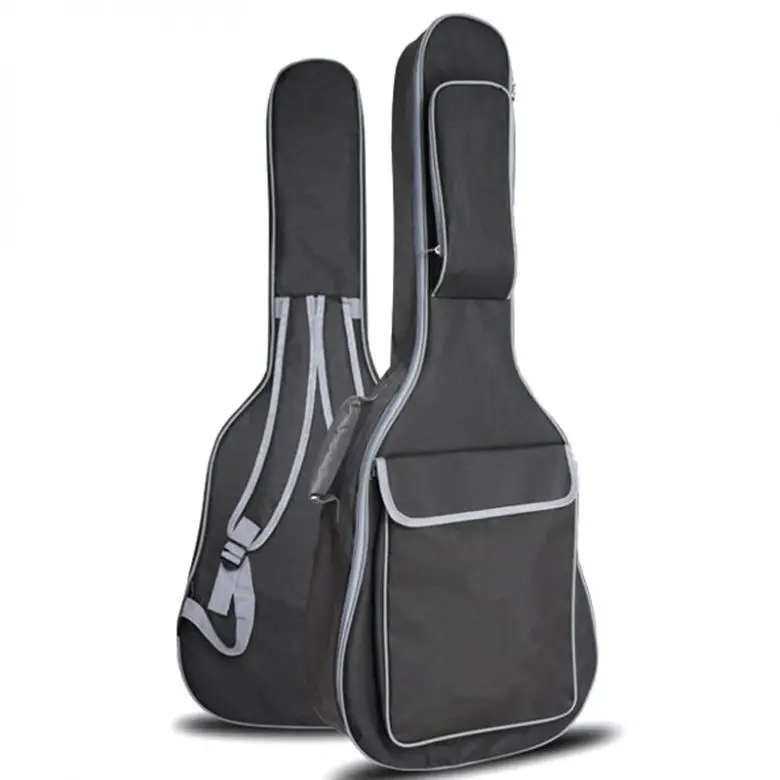 36 Palcový Oxford Tkanina Gitara Prípade Gig Bag Dvojité Popruhy, Polstrovaný 10 mm Mäkká Bavlna Vodotesný Batoh