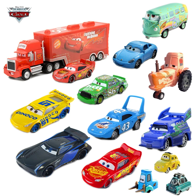 40 Štýly Disney Pixar Cars 3 Lightning McQueen Jackson Búrka Ramirez Diecast Kovové Zliatiny Modelu Vzdelávacích Autíčka Darček Pre Dieťa