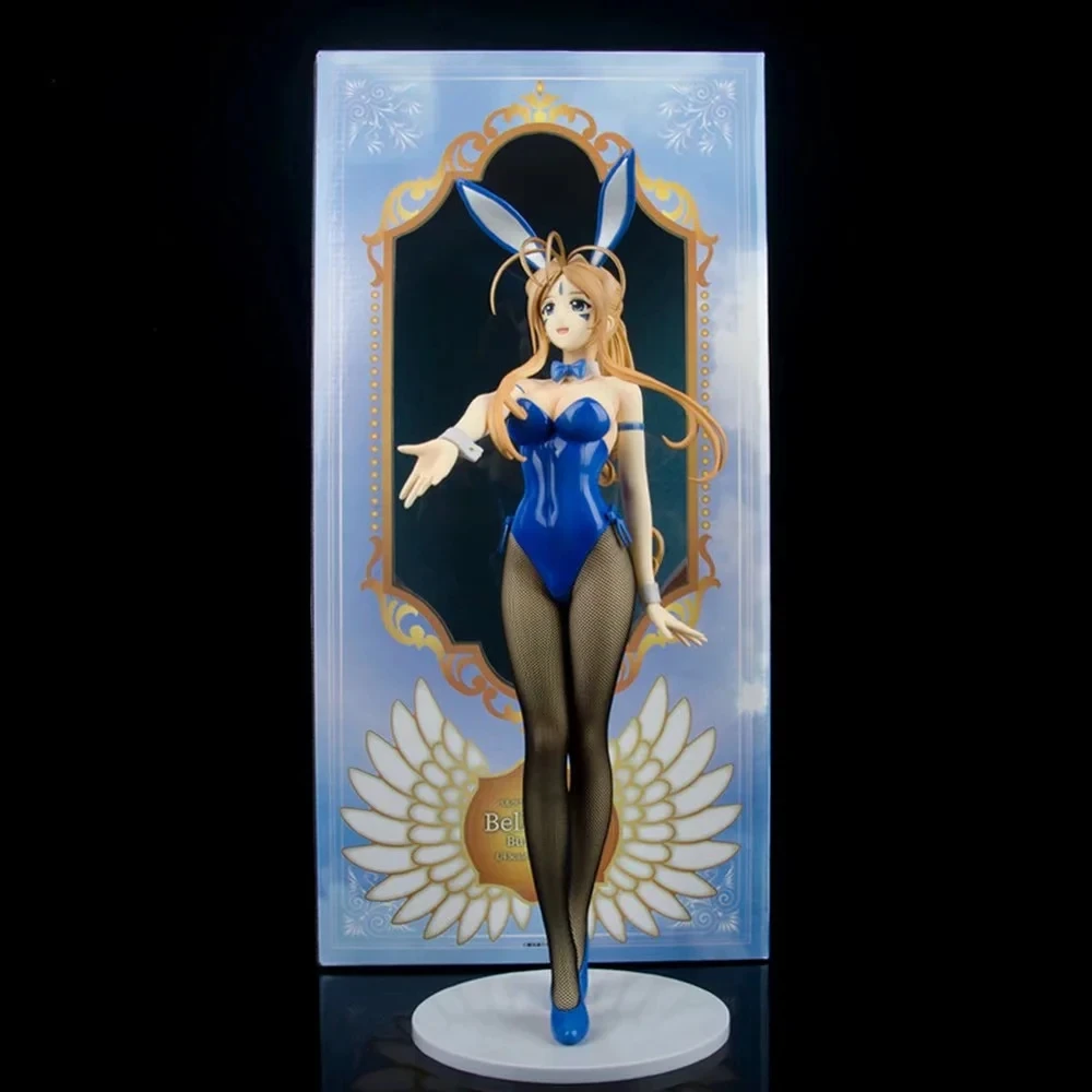 45 CM Uvoľnenie B-ŠTÝL Ó, Bohyňa Belldandy Bunny Dievča PVC Akcie Obrázok Hračky Sexy Dievčatá Anime dospelých Model Kolekcie Bábika Dary