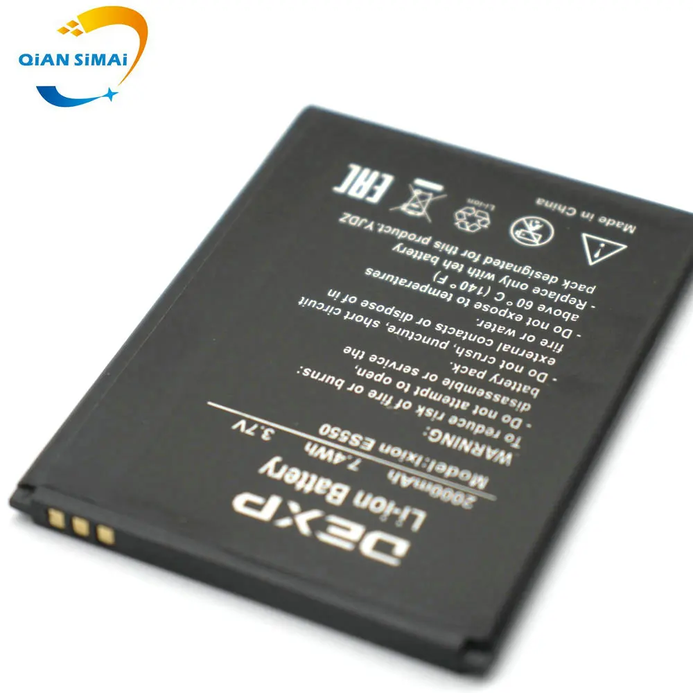 5 KS Nové Vysoká Kvalita Ixion ES550 Batérie pre DEXP Ixion ES550 mobilný telefón na sklade, + Trať kód