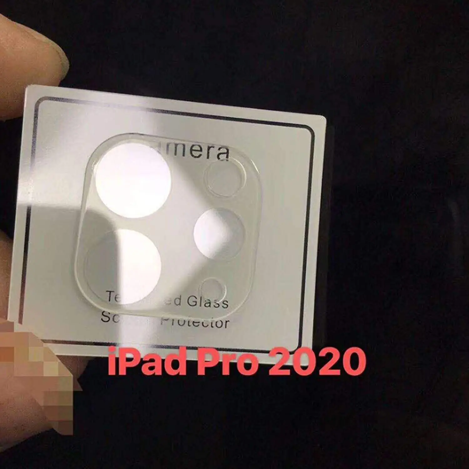 5 KS Objektív Fotoaparátu Screen Protector pre iPad 2020 Pro 11