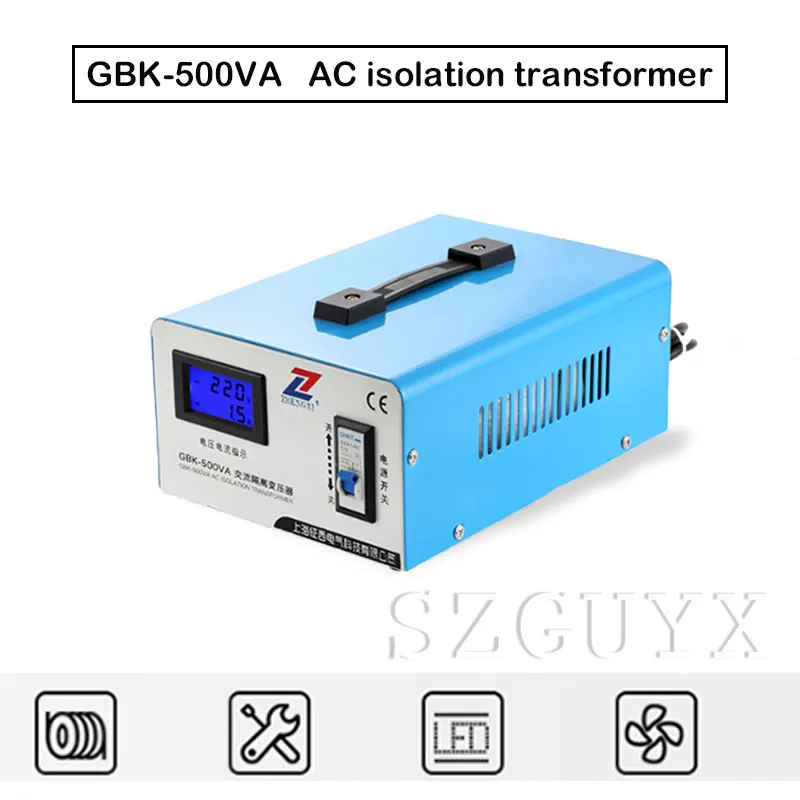 500W krúžok oddeľovací transformátor izolácie filter anti-interferencie 220V na 220V transformátor výkon procesora