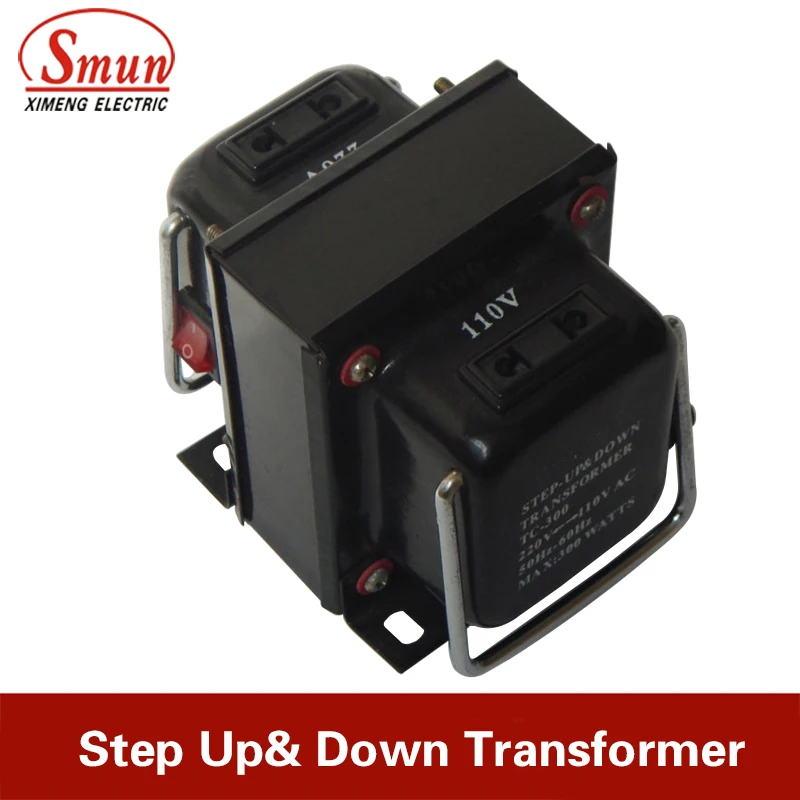 500W Prenosné Domáce Použitie Step Up&Down Transformer/Voltage Converter 110V na 220V/220V na 110V Pre Chladnička Mikrovlnná Hairdrier