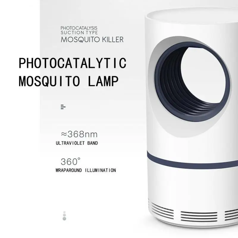 5W USB Powered Elektrické Photocatalytic Anti Mosquito Killer Svetlo Elektrické Komár Fly Trap Lampa Chybu Hmyzu Vrah Pešti Nástroj