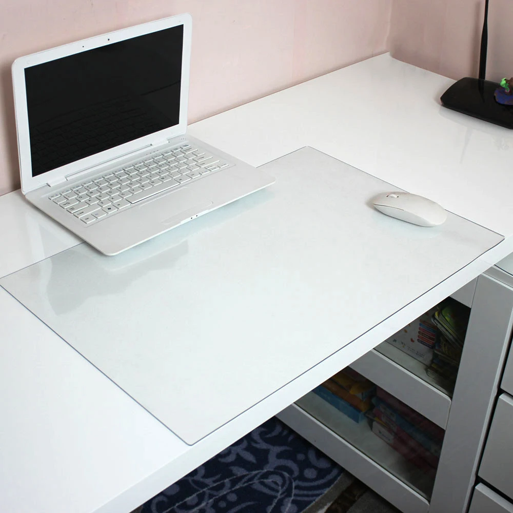 600x400mm Transparentné Stôl Podložka pod Myš Vodotesný, Anti-Slip Herný Notebook Klávesnice, Myši Mat Pre Macbook Dell, HP Notebook, Tablet iPad