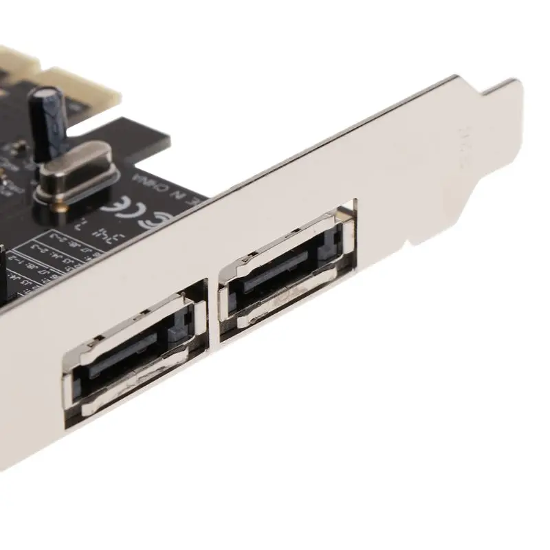 6Gbps PCI-E slot karty PCI Express SATA 3.0 ESATA SATA III 2-Port Karty Converter Adaptér