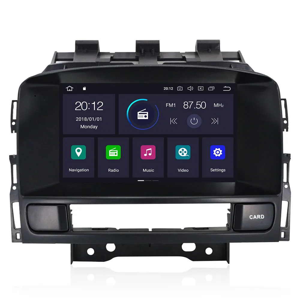 7 Palcový IPS Displej Android 10.0 autorádia pre Opel Vauxhall Holden Astra J 2010-2013 GPS Navigačné CD, DVD Prehrávač 2 Din Headunit
