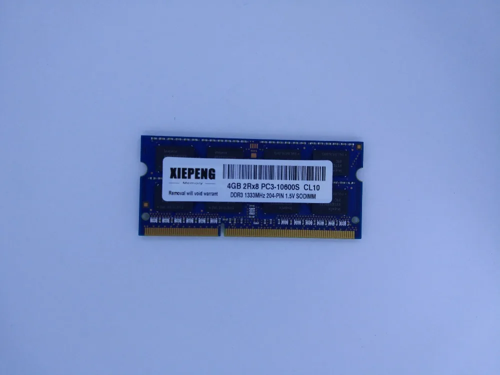 8GB 2Rx8 PC3-10600S 1333MHz DDR3 4gb 1333 MHz Notebook Pamäť 2G pc3 10600 Notebook 204-PIN SODIMM pamäte RAM