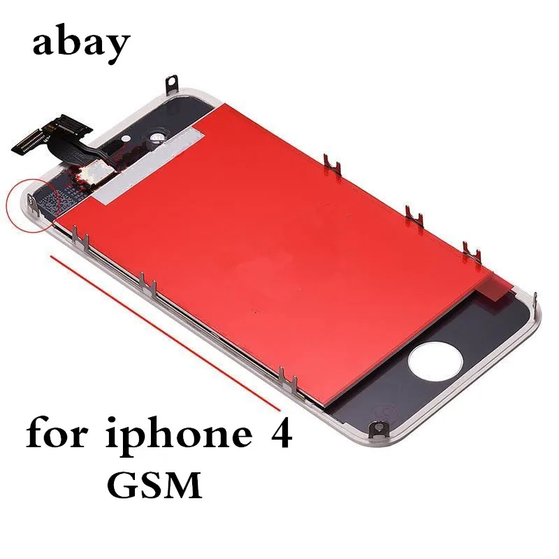 A+++ LCD Displej Pre iPhone 7 Plus 4S 4 GSM, CDMA Dotykový LCD Displej Montáž Montáž LCD Displej Pantalla+tvrdené sklo+Nástroje