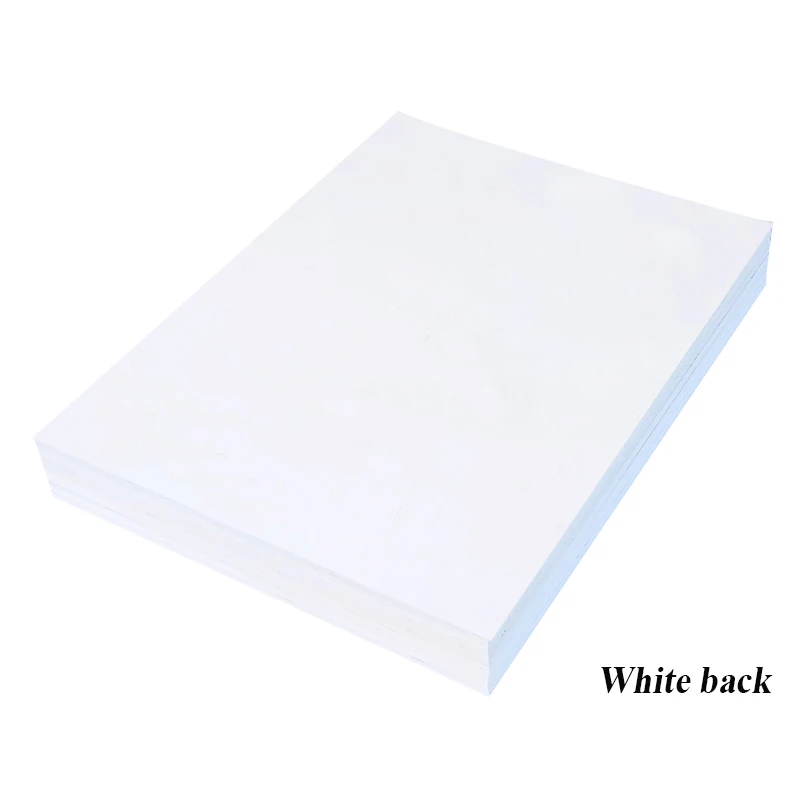 A4 20 50 listov Vysoko lesklý Foto Papier jednostranne natieraný papier pre atramentové tlačiarne 120 140 160 180 200 230 g bielej späť