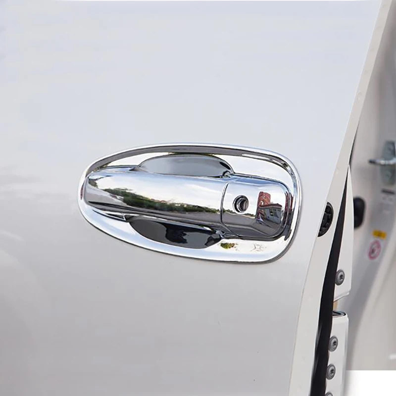 ABS Chróm kľučky Zahŕňa Príslušenstvo Nálepky Auto Styling pre Land Cruiser pre Prado 150 LC150 FJ150 2010 2012
