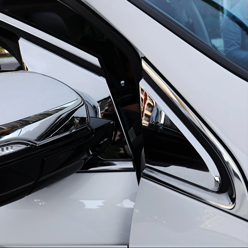 ABS Plastu Pre Ford Edge 2016 2017 Auto styling Auto predné dvere windows Mimo-pilier Panel Kryt Výbava