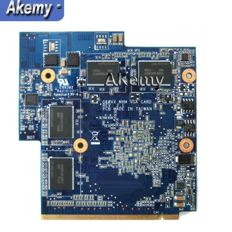 Akemy Pre Asus G60VX MXM VGA G51VX G51V G60VX REV 2.1 S/N 60-NV3VG1000-D01 GTX 260M 1GB grafická Karta G92-751-B1
