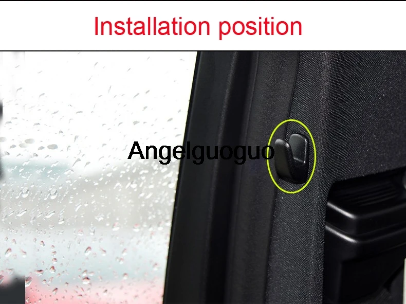 Angelguoguo Auto B pilier háčik dekorácie kryt spp pre Mercedes-Benz E Trieda CLS