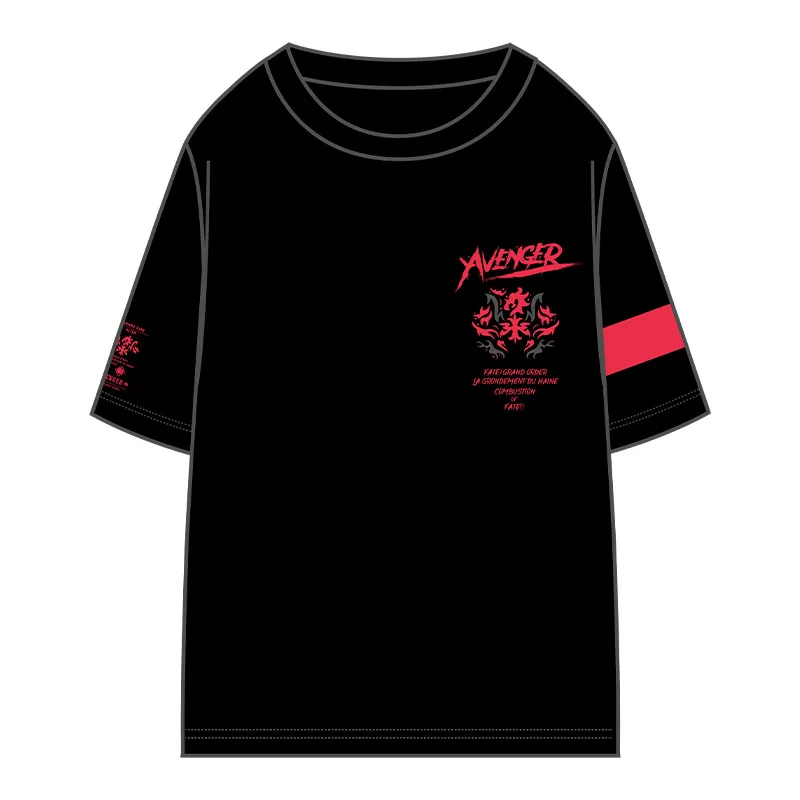 Anime Osud/Grand Aby Jeanne d ' Arc Cosplay Lete Nové Voľné Kapucňou T-shirt Muži Ženy Študent Bežné Krátky Rukáv pulóver Topy