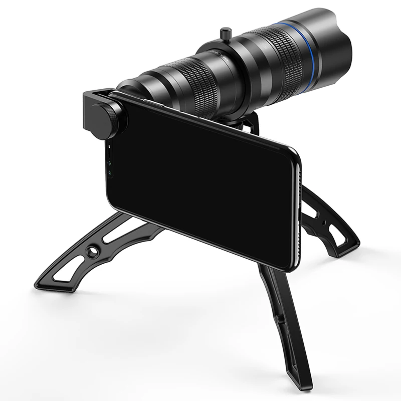 APEXEL HD Kovové 20-40 X Zoom Ďalekohľad teleobjektívu Monokulárne Telefón Objektív Kamery + Mini Statív