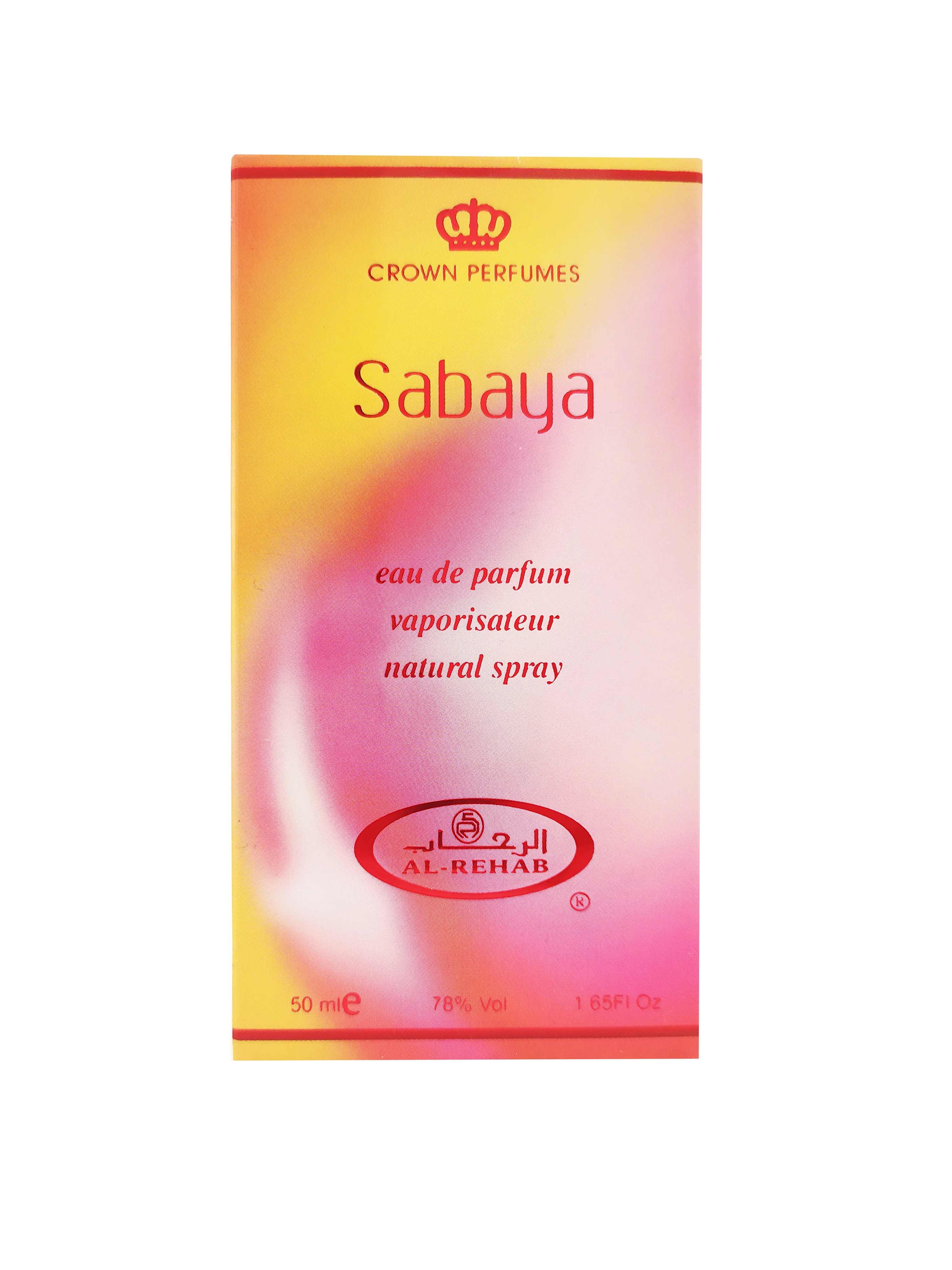 Arabské Eau de Parfum parfumérii vody originálne SAE Al Rehabilitačné Koruny Parfumy Sabaya Orientálne parfumy pre Ženy 50 ml