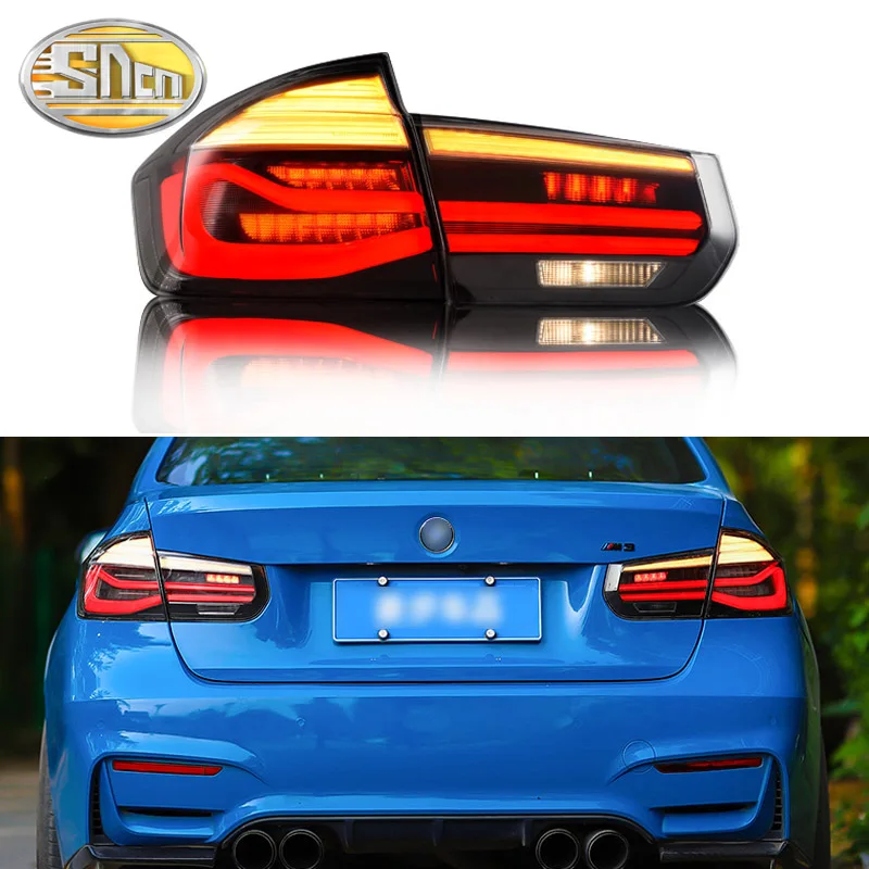 Auto LED zadné Svetlo zadné svetlo Na BMW F30 F80 320i 328i 2013 - 2017 Zadné Hmlové Svietidlo + Brzdové Svietidlo + Zadnej strane + Dynamické Zase Signál