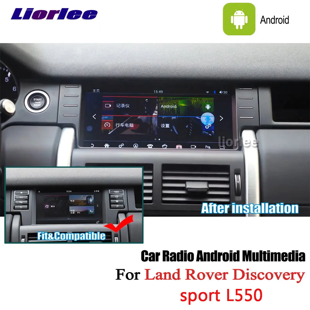 Auto Rádio Multimediálny Prehrávač Android Pre Land Rover Discovery Šport L550 na roky-2020 Audio GPS IPS Displej CarPlay Navigačný Systém