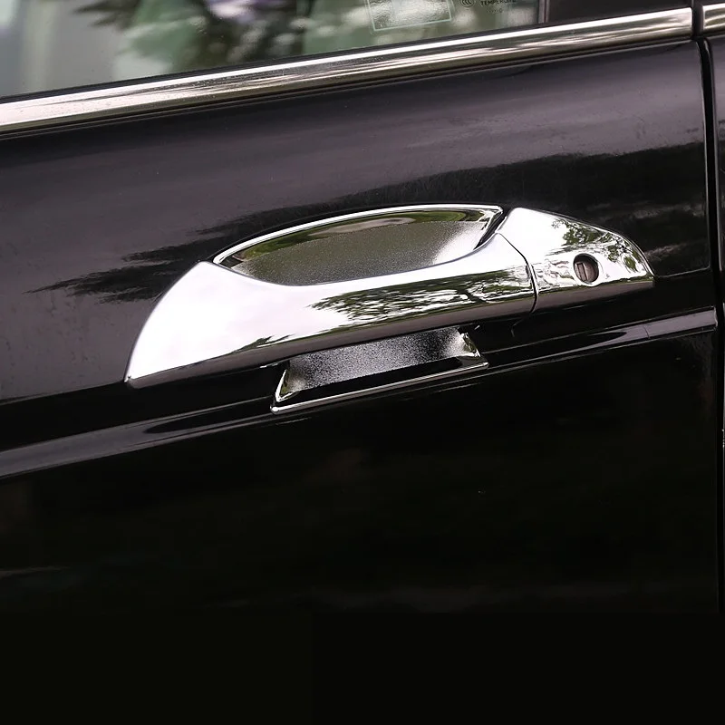 Auto-styling ABS Uhlíkových vlákien vzor Dverí Rukoväť Kryt Dverí Rukoväť Miska Výbava pre Honda Accord 8. generácie na obdobie 2008-2013