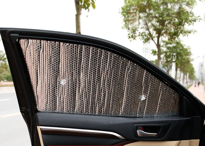 Auto Styling Markízy, Prístrešky Okno Clony proti oslneniu dážď obočie Interiér dekorácie Doplnky PRE TOYOTA HIGHLANDER 2016 2017
