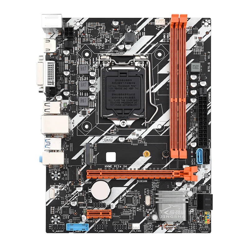 B75 Doske LGA 1155 DDR3 HDMI, VGA, DVI, SATAIII USB3.0 Pre Intel LGA1155 Core i5, i7 i3 Xeon CPU Procesory Dosky 1155